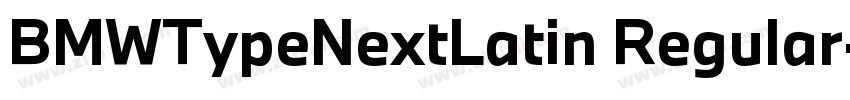 BMWTypeNextLatin Regular字体转换